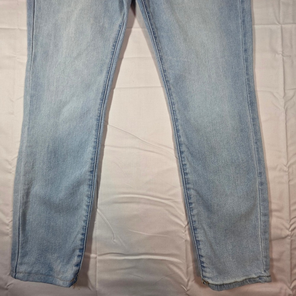 Calvin Klein Jeans Womens 30 High Rise Skinny Ankle Light Wash Blue Denim - Picture 2 of 13